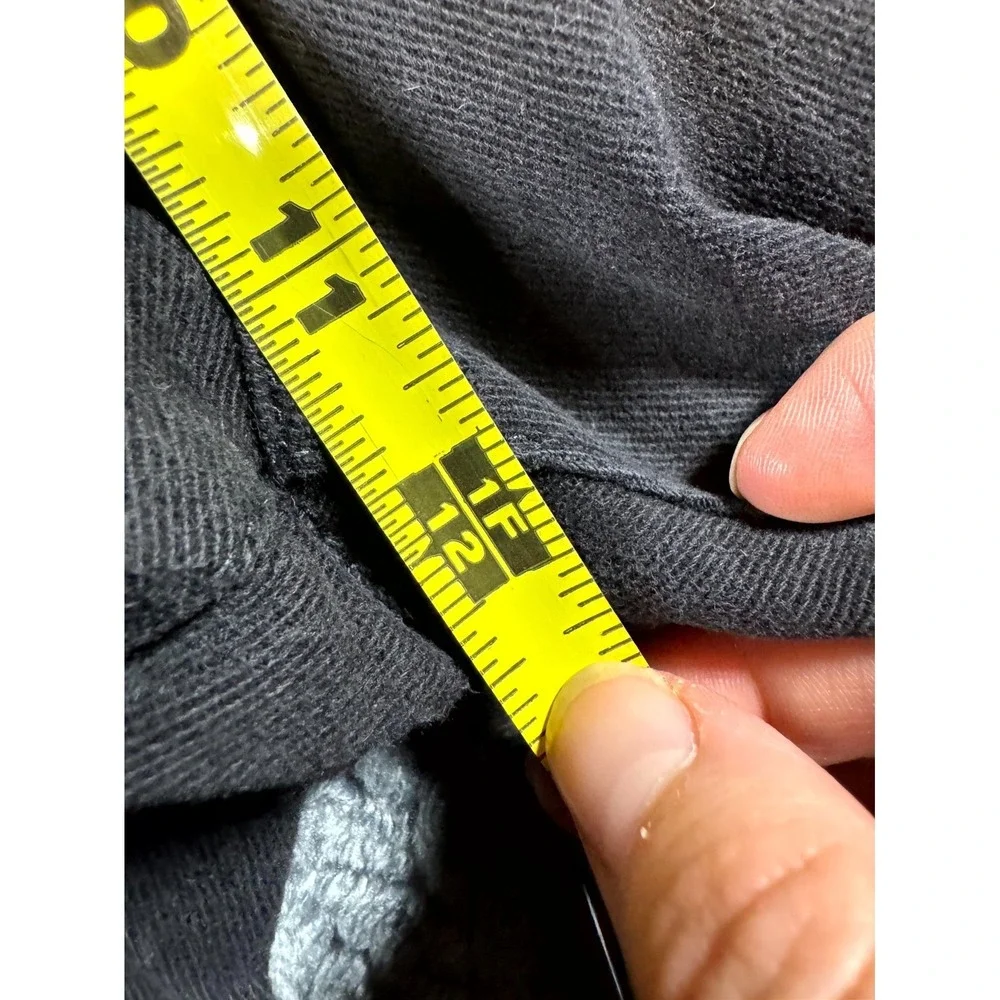 Duke Luxury Collection Chino Pants Mens 44x32 Black Cotton Mid Rise Tailored Fit